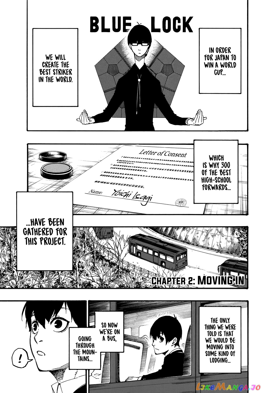 Blue Lock Chapter 2 image 02